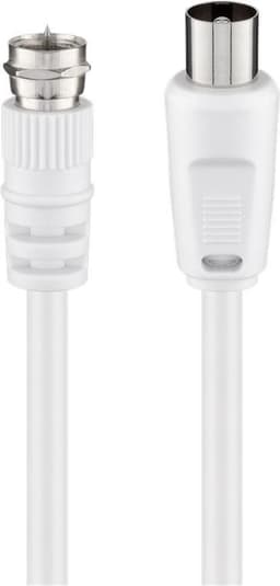 SAT/antenn-adapterkabel (<70 dB), dubbelskärmad