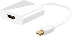 Goobay Mini DisplayPort/HDMIâ„¢ -sovitinkaapeli 1.2, kullattu