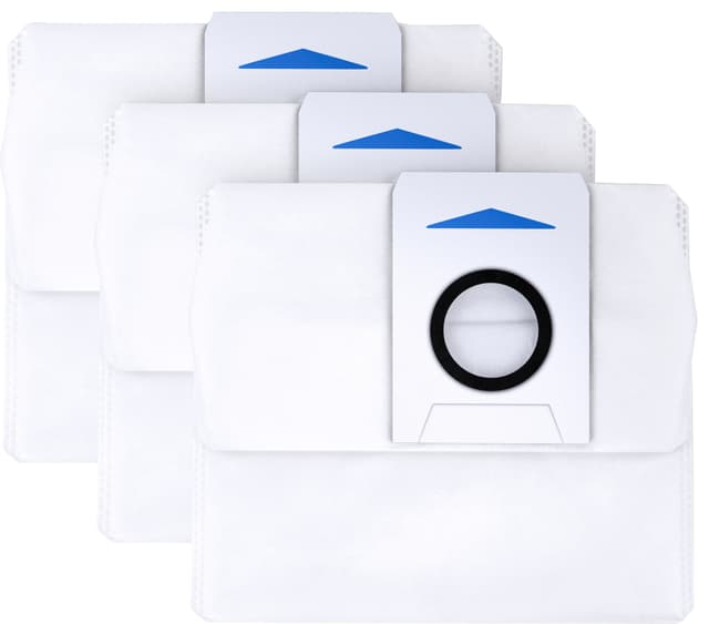 Ecovacs Deebot X1 støvpose til Omni tømmestasjon DDB030003 (3-pakk)