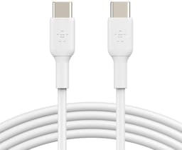 Belkin Boostcharge USB-C - USB-C kaapeli, 2 m (valkoinen)
