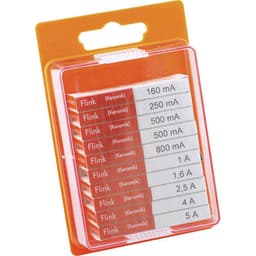 ESKA 120950 Finsikring-sortiment (Ø x L) 5 mm x 20 mm Hurtig -F- Indhold 100 stk