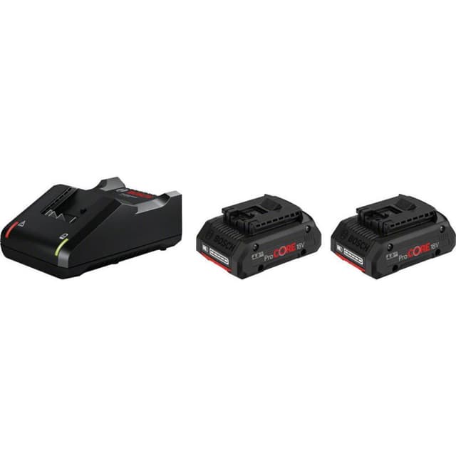 Bosch Professional 2x ProCORE18V 4.0Ah + GAL 18V-40