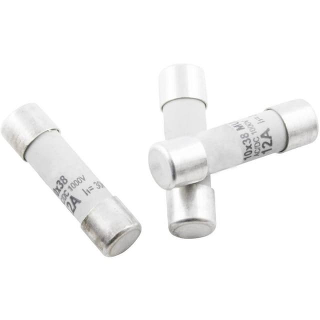 TRU COMPONENTS 1576894 TC-1038625 Säkring (Ø x L) 10.3