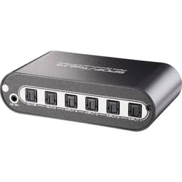 SpeaKa Professional 4x2-port Toslink-Matrix-Switch med