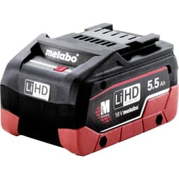 Metabo LiHD Akkupack 18 V - 5,5 Ah AIR COOLED 625368000