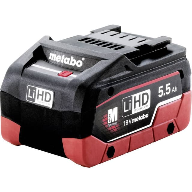 Metabo LiHD Akkupack 18 V - 5,5 Ah AIR COOLED 625368000