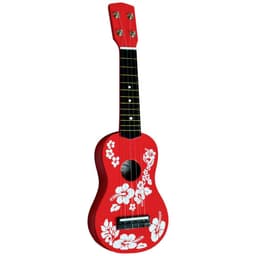 MSA Musikinstrumente UK 31 Ukulele Rød, Hvid