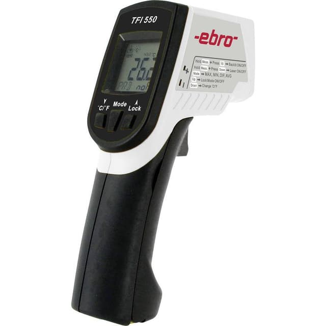 ebro TFI 550 IR-termometer Optik 30:1 -60 - +550 °C