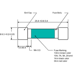 TRU COMPONENTS 1234611 110102700109X Multimetersikring