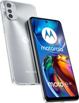 Motorola Moto E32 älypuhelin 4/64 (hopea)