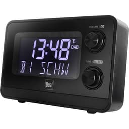 Dual DAB CR 10 Klockradio DAB+, FM DAB+, FM Svart