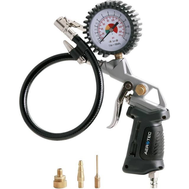 Pneumatisk ringtryckmätare 10 bar Aerotec TECH ST