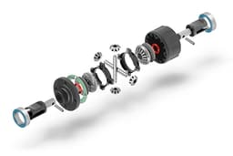 XR-365100 XB4 Aktiv Differential Fram / Bak Set