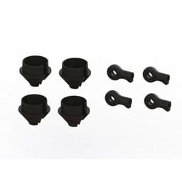 ARA330608 HD Shock Rod End and Spring Cup (2)