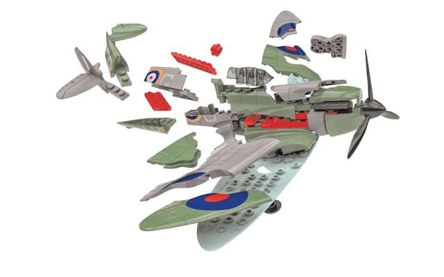 Maquette Spitfire QUICKBUILD – Avion Mythique à Assembler Sans Colle Ni Peinture !