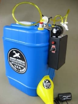 Jersey Modeler 20L fotogen kanna med elektrisk pum