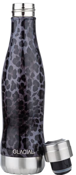 Glacial vannflaske GL2128500210 (sort leopard)