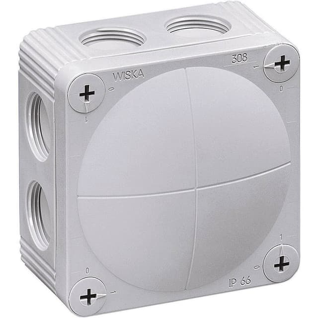 Wiska 10060400 Avgreningsbox (L x B x H) 85 x 85 x 51