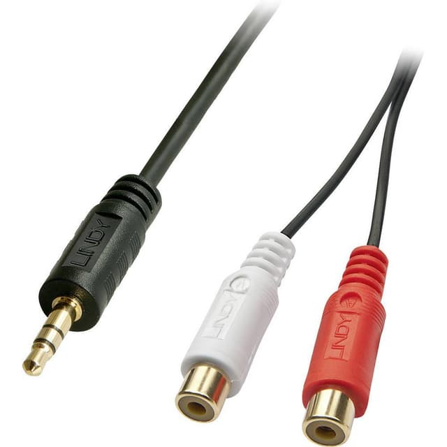 LINDY 35678 Teleplugg / RCA Audio Adapter [1x Teleplugg