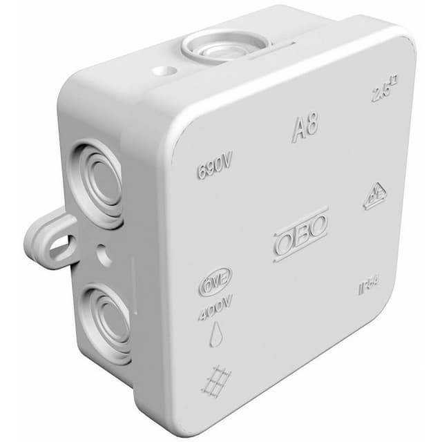 OBO Bettermann 2000016-G Avgreningsbox (L x B x H) 75 x