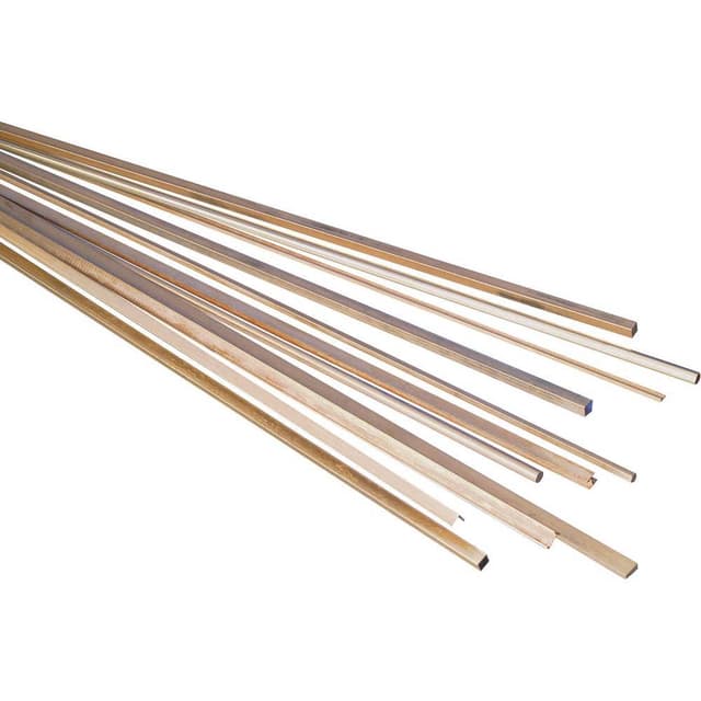 Mässing Rund Profil (Ø x L) 7.5 mm x 500 mm 1 st