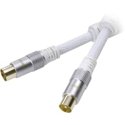 Vivanco Antenn Anslutningskabel [1x Antenn-hane 75 Ω -