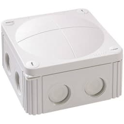 Wiska Combi 607/leer Forgreningskasse (L x B x H) 110 x 110 x 66 mm Gråhvid (RAL 7035) IP66/IP67 1 stk