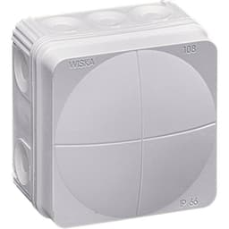 Wiska Combi 108/leer Forgreningskasse (L x B x H) 76 x