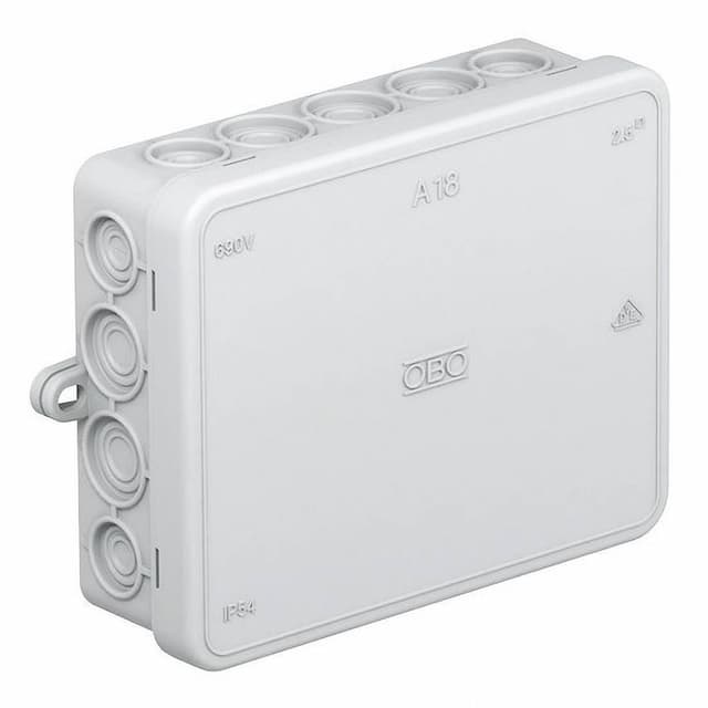 OBO Bettermann 2000410-G Avgreningsbox (L x B x H) 125