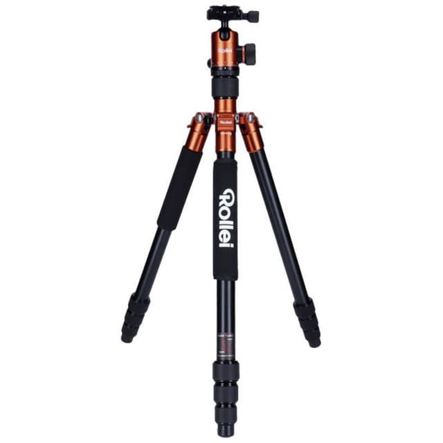 Rollei C5i Trebenet stativ Arbejdshøjde=11 - 156 cm Orange