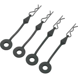 Reely 1:8, 1:6, 1:5 Karrosseri-beslag Sort Længde 30 mm