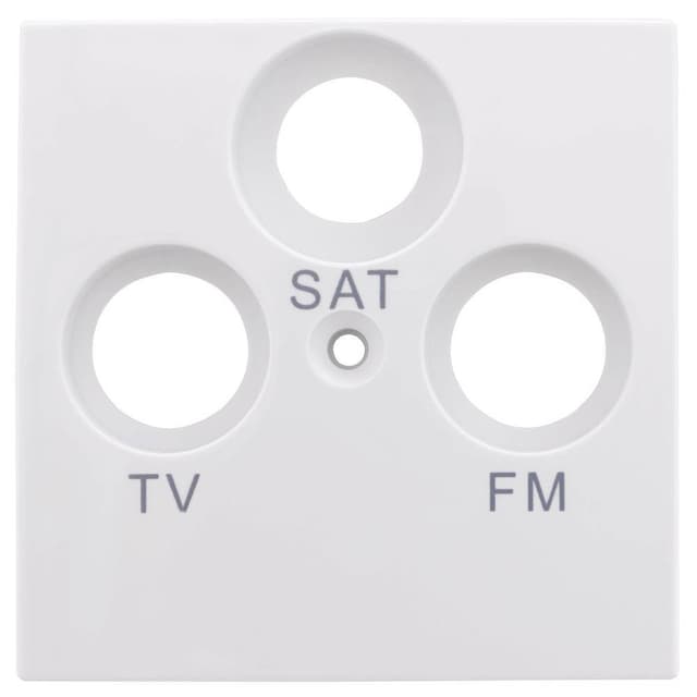 REV Vippa/centrumplatta TV/Radio/Sat Studio Vit
