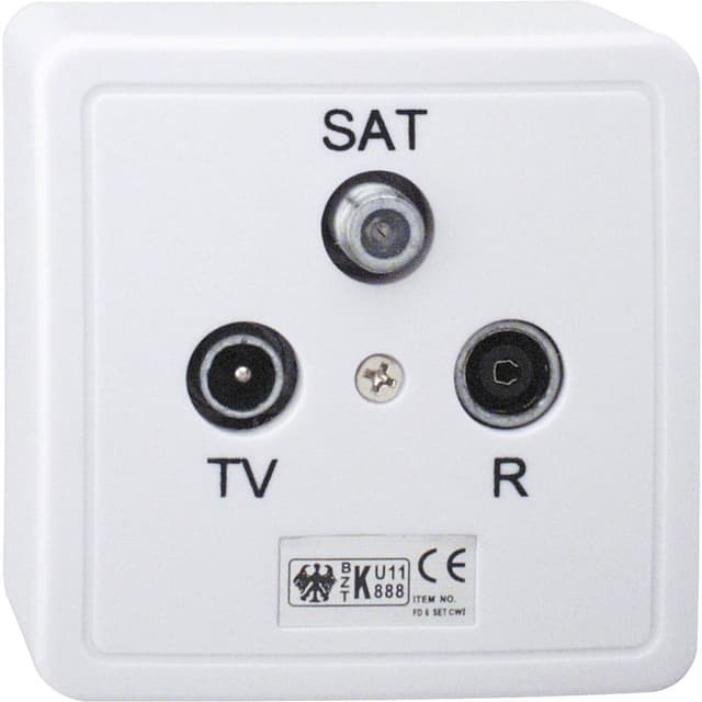 REV Komplett Antennuttag SAT 0500439551