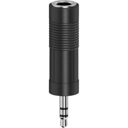 Hama Teleplugg Audio Adapter [1x Telejack 6.35 mm - 1x