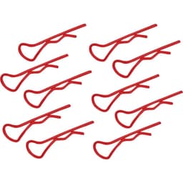 Reely 1:10 Karrosseri-beslag Neon-orange Længde 27 mm