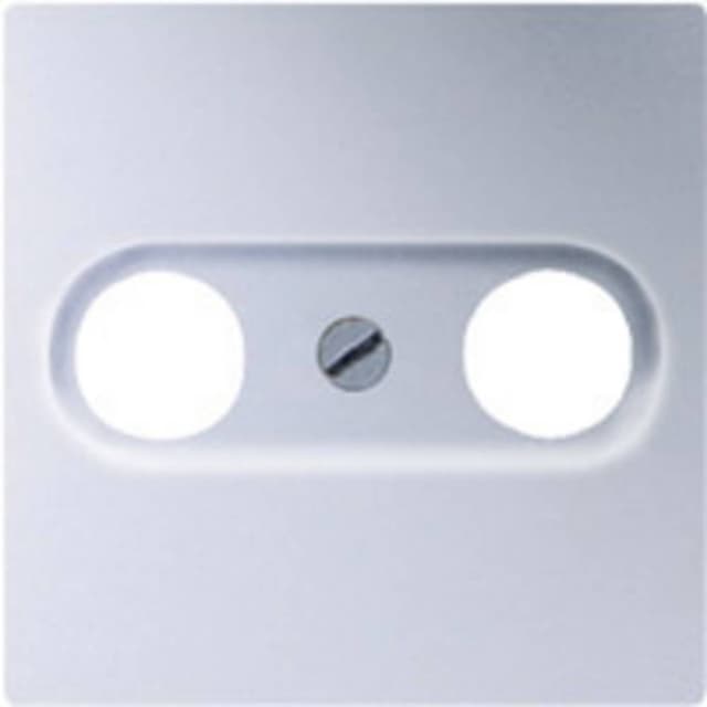 Jung 1x Vippa/centrumplatta Skydd Aluminium A561PLTVAL
