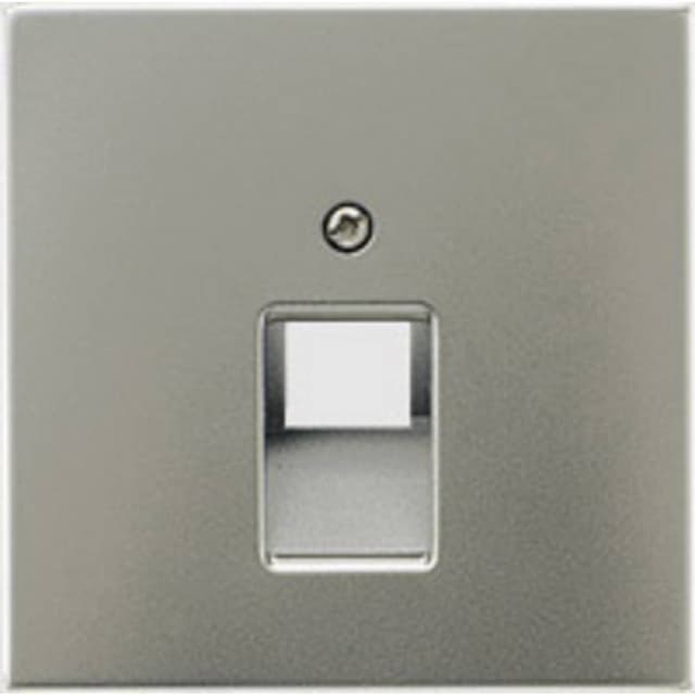 Jung 1x Vippa/centrumplatta Modularuttag