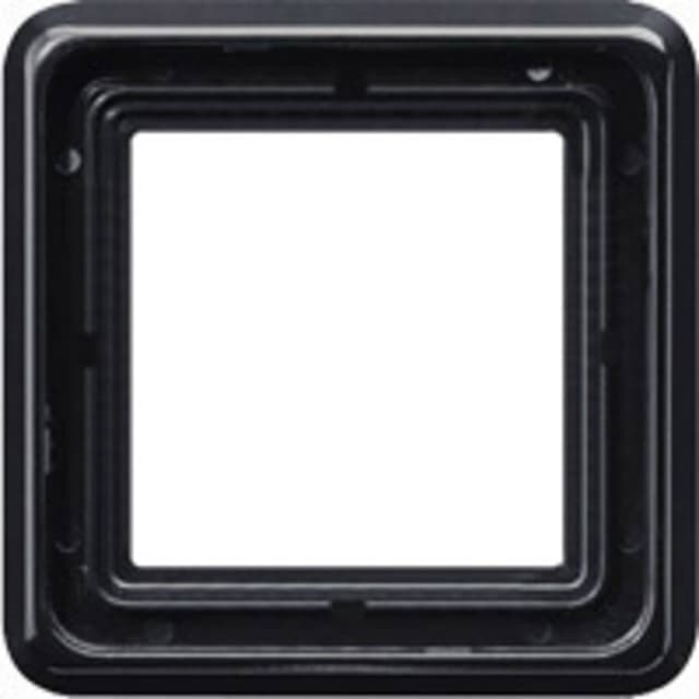 Jung 1x Täckram Skydd Svart CD581SW