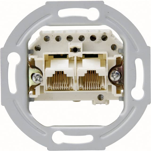 Kopp 1 st Insats Modularuttag Aluminium 33369401