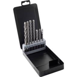 C.K. T3121 Wolframcarbid Hammerbor-sæt 7 dele 5 mm, 6 mm, 6 mm, 8 mm, 8 mm