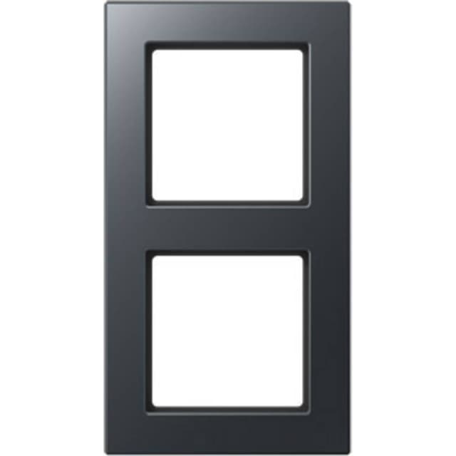 Jung 2x Täckram Antracit AC582BFANM