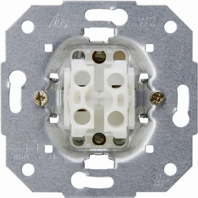 Kopp 1 st Insats Jalusibrytare HK05, HK 07 Aluminium
