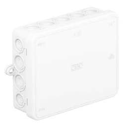 OBO Bettermann A18 Forgreningskasse (L x B x H) 125 x 100 x 40 mm Klar hvid (RAL 9010) IP55 1 stk