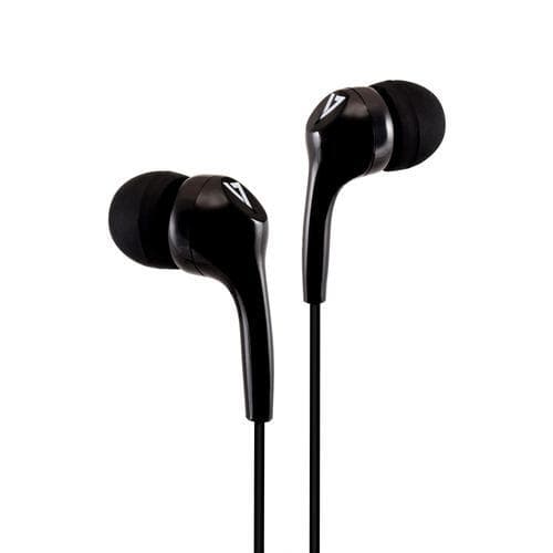 V7 HA105-3EB, Kabel, 20 - 20000 hz, Musik, 12 g, Headset, Svart