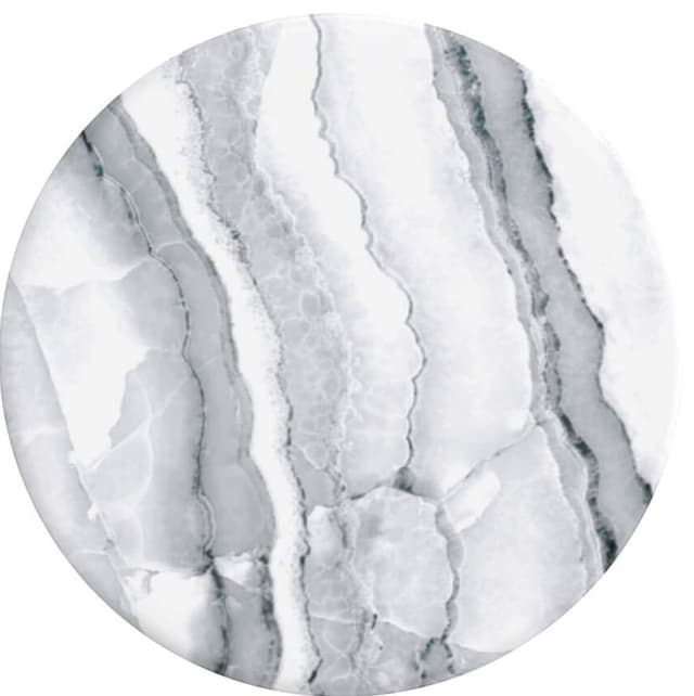 POPSOCKETS PopGrip Basic grep til mobile enhter (hvit granitt)