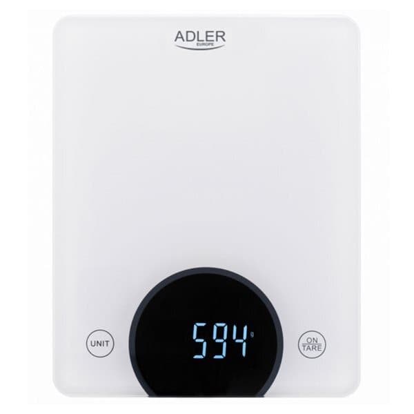 Adler köksvåg upp tilll 10kg - vit