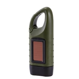 Taskulamppu aurinkokennoilla