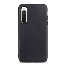 Læder cover Sony Xperia 10 IV - Sort