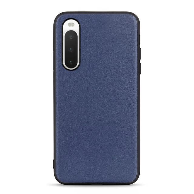 Læder cover Sony Xperia 10 IV - Blå