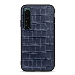 Krokotiilinahkainen kuori Sony Xperia 1 IV - Sininen